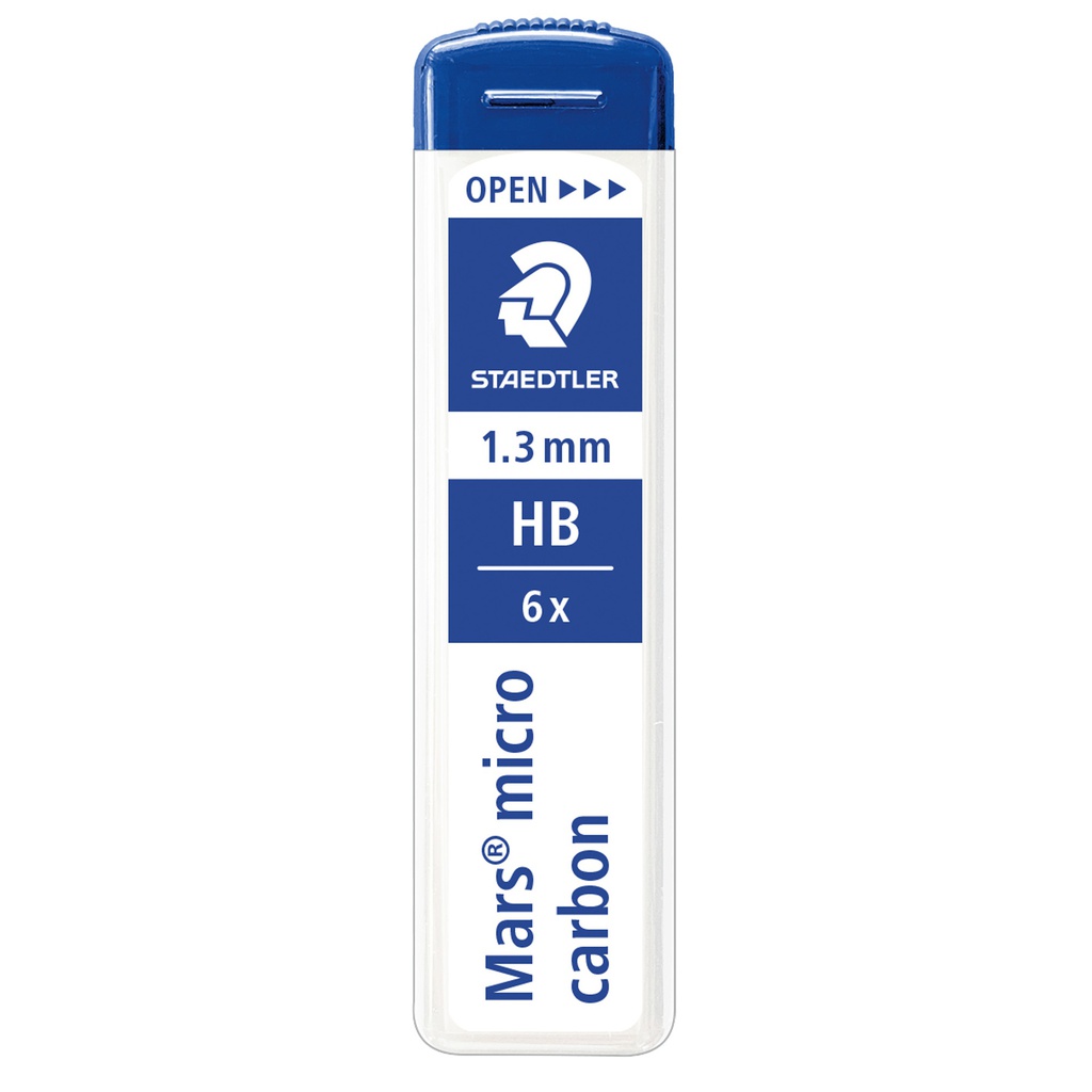 Astuccio 6 mine 1.3mm MARS®MICRO 250 13-HB STAEDTLER