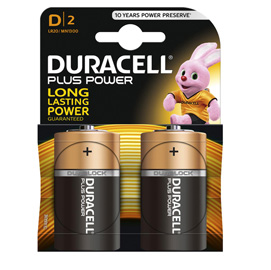 Blister 2 pile MN1300 Duracell PLUS 100 - TORCIA D