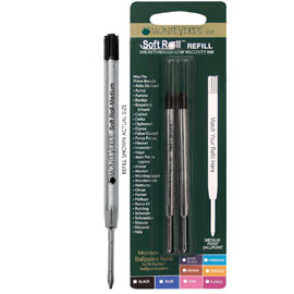 Blister 2 refill per SFERA Parker ® BLU PUNTA MEDIA