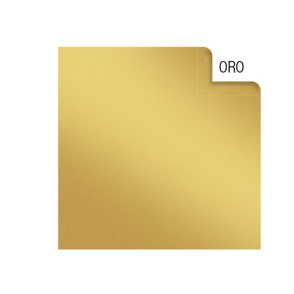 BUSTA 25fogli 50x70cm CARTA VELINA 24gr ORO Rex Sadoch