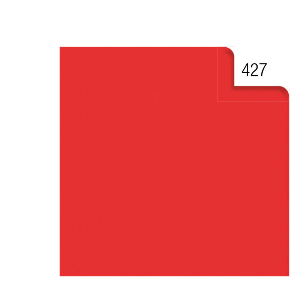 BUSTA 26fogli 50x70cm CARTA VELINA 20gr ROSSO Rex Sadoch