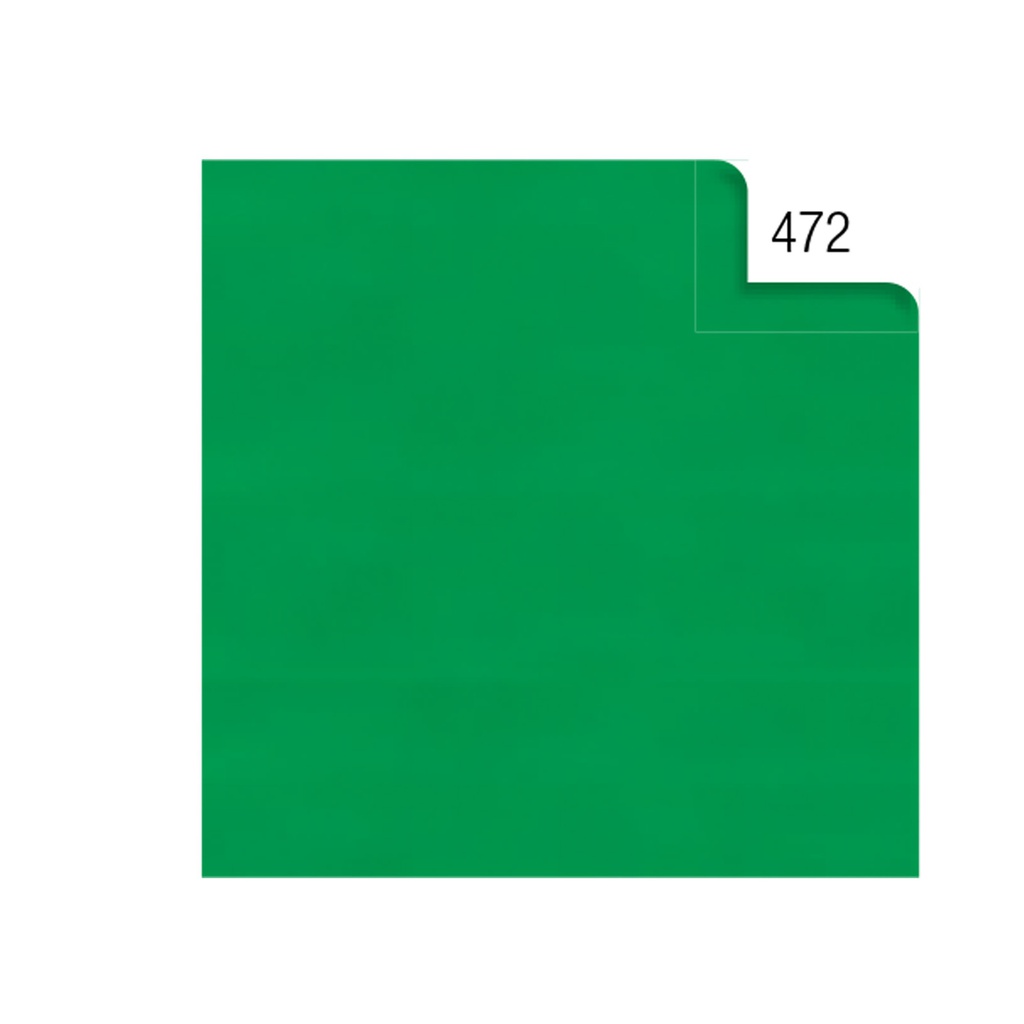 BUSTA 26fogli 50x70cm CARTA VELINA 20gr VERDE PRATO Rex Sadoch
