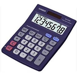 Calcolatrice da tavolo compatta MS-8E 8cifre Casio