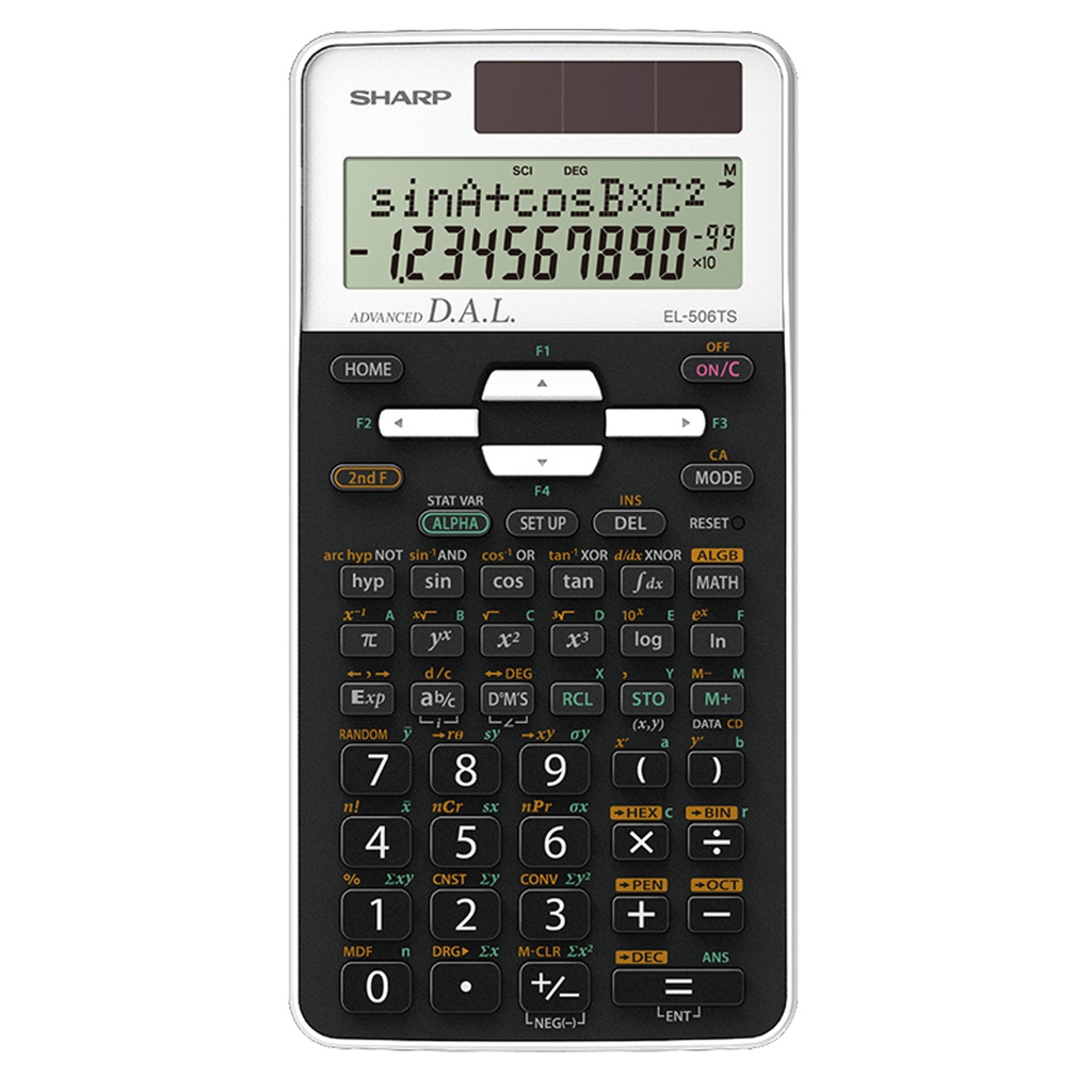 CALCOLATRICE SCIENTIFICA BIANCO EL 506TS- SHARP