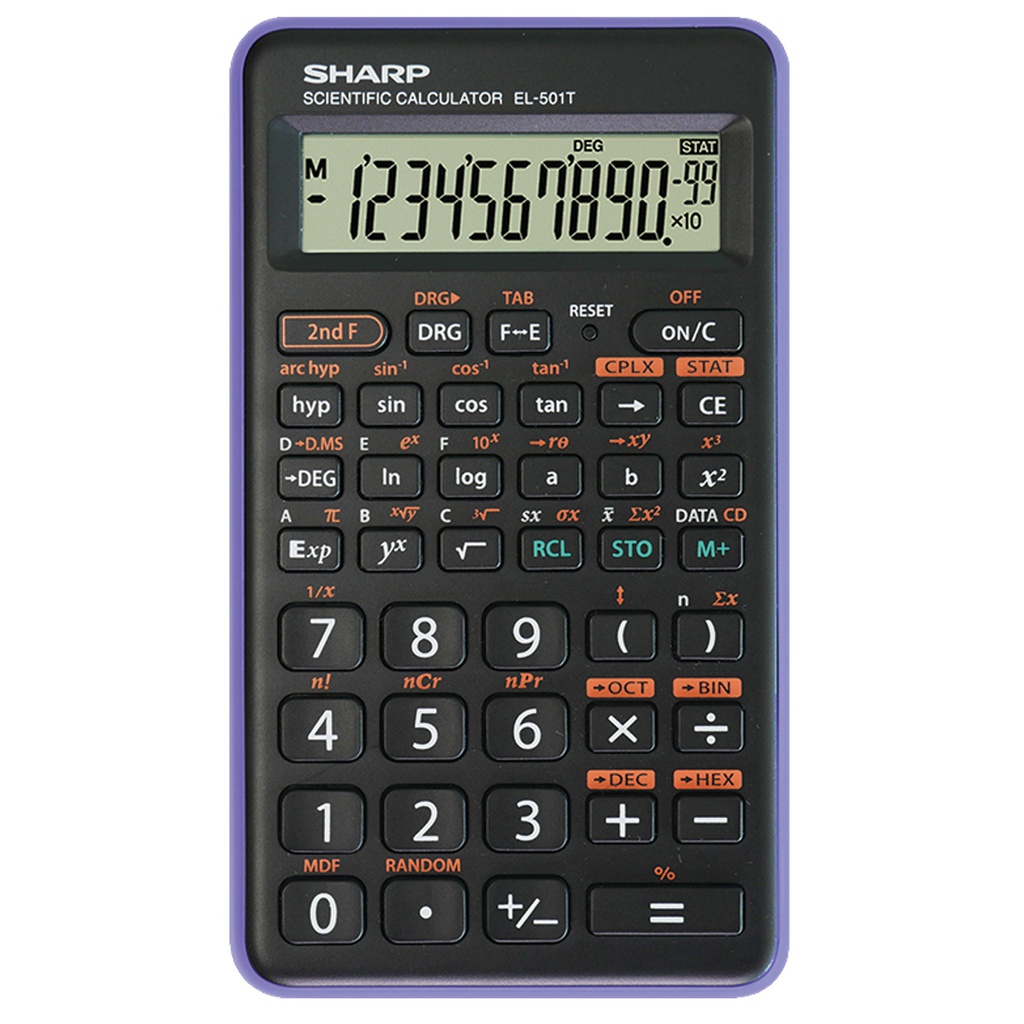 CALCOLATRICE SCIENTIFICA EL 501TB SHARP VIOLA