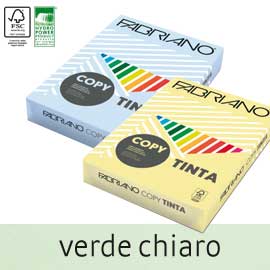 FabrianoColore A3 80GR 250FG COL.TENUE VERDE CHIARO