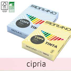 Carta Fabriano Colore A4 160gr 250fg col.tenui rosa cipria