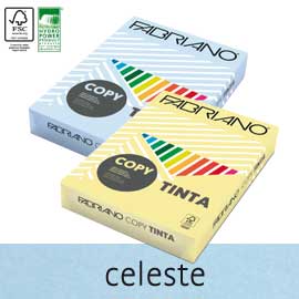 FabrianoColore A4 80GR 500FG COL.TENUE CELESTE