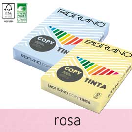 FabrianoColore A4 80GR 500FG COL.TENUE ROSA