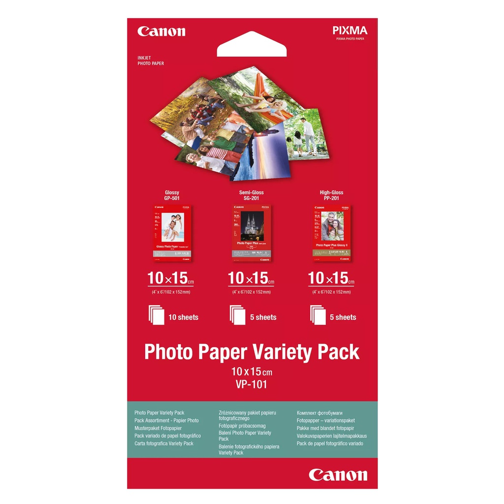CARTA FOTOGRAFICA SEMI LUCIDA CANON SG-201 Plus 20X25 - 20 fogli 260g/m2