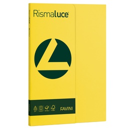 [50574] Carta RISMALUCE SMALL A4 200gr 50fg giallo sole 53 FAVINI