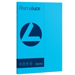 [50568] Carta RISMALUCE SMALL A4 90gr 100fg azzurro 55 FAVINI