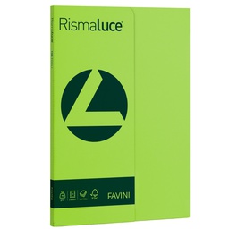 [50570] Carta RISMALUCE SMALL A4 90gr 100fg pistacchio 54 FAVINI