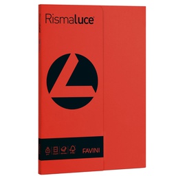 [50566] Carta RISMALUCE SMALL A4 90gr 100fg scarlatto 61 FAVINI