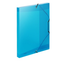 [86576] Cartella 3L C/elastico blu LUMINA 24x32 D 2,5cm Favorit