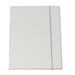 [STL5206] Cartella con elastico 25x34cm Bianco Queen Starline