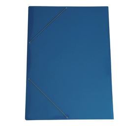 [93328] Cartella con elastico 70x100cm Azzurro in cartoncino plast. 71LD