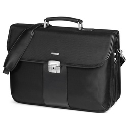 [84748] Cartella in tessuto extra strong nero dim. 44x31x20 CityTime