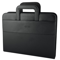 [60401] CARTELLA PORTABLOCCO PROFESSIONAL 36X28.5X6CM NERO City Time