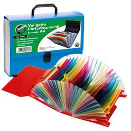 [77422] CARTELLA PORTADOCUMENTI 25 TASCHE art.2580 LEBEZ