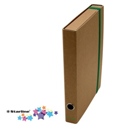 [STL6101] CARTELLA PROGETTO C/ELASTICO DORSO 4CM ARIA4 FSC STARLINE