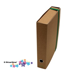 [STL6102] CARTELLA PROGETTO C/ELASTICO DORSO 6CM ARIA6 FSC STARLINE