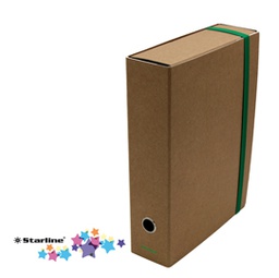 [STL6103] CARTELLA PROGETTO C/ELASTICO DORSO 8CM ARIA8 FSC STARLINE