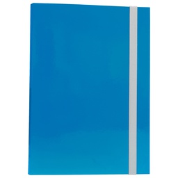 [STL5025] CARTELLA PROGETTO DORSO 3CM C/ELASTICO AZZURRO STARLINE
