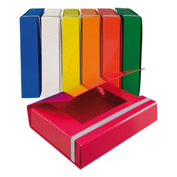 [STL5032] CARTELLA PROGETTO DORSO 7CM C/ELASTICO ASSORT. STARLINE
