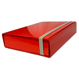 [STL5030] CARTELLA PROGETTO DORSO 7CM C/ELASTICO ROSSO STARLINE
