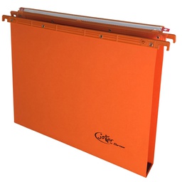 [77398] CARTELLA SOSPESA CASSETTO 39/U-3cm ARANCIO JOKER BERTESI