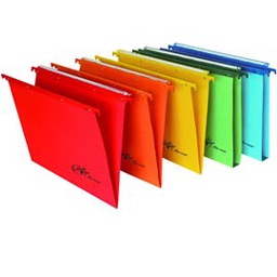 [77395] CARTELLA SOSPESA CASSETTO 39/U-3cm BLU JOKER BERTESI