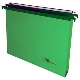 [77399] CARTELLA SOSPESA CASSETTO 39/U-3cm VERDE JOKER BERTESI