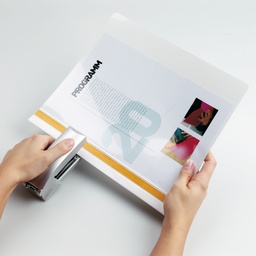 [68105] CARTELLINA A4 Durabind BIANCO per RILEGATURA A PUNTI 2250 DURABLE