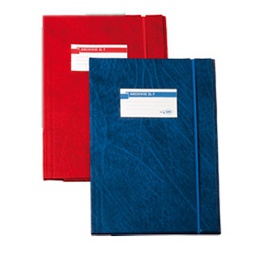 [25593] CARTELLINA ARCHIVIO 3L F BLU 25X35CM