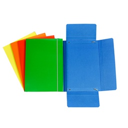[51436] CARTELLINA C/ELASTICO 17X25CM ASSORTITO 40LA
