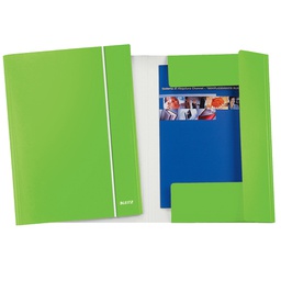 [89321] Cartellina c/elastico WOW verde lime 25X35cm