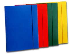 [36559] CARTELLINA CON ELASTICO EKO U110 ROSSO LEONARDI