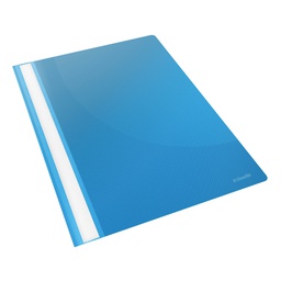 [56718] CARTELLINA PPL CON FERMAFOGLI 21X29,7 AZZURRO REPORT FILE ESSELTE