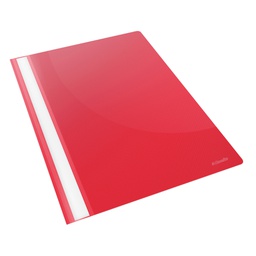 [56714] CARTELLINA PPL CON FERMAFOGLI 21X29,7 ROSSO REPORT FILE ESSELTE