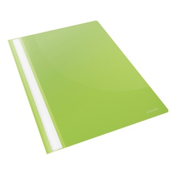 [56715] CARTELLINA PPL CON FERMAFOGLI 21X29,7 VERDE REPORT FILE ESSELTE