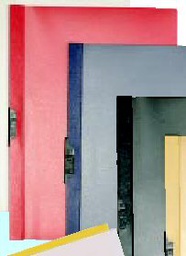 [40281] CARTELLINA PPL C/MOLLA DORSO 5 ROSSO SPRING FILE 22X31