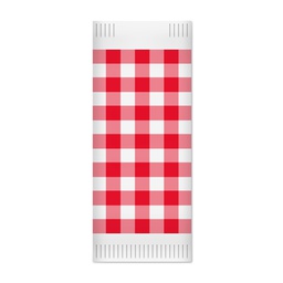 [96628] 1000 Porta posate Linea tissue decorati fantasia snack Fato