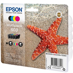 [EPST03U64010] Cartucce di inchiostro Epson Multipack BK/C/M/Y serie 603 Stella Marina