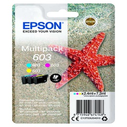 [EPST03U54010] Cartucce di inchiostro Epson Multipack C/M/Y serie 603 Stella Marina