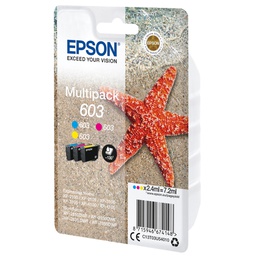 [EPST03U54010] Cartucce di inchiostro Epson Multipack C/M/Y serie 603 Stella Marina