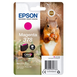 [EPS37834010] Cartucce di inchiostro MAGENTA Inchiostri Claria Photo HD, 378