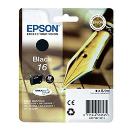 [EPST16214012] CARTUCCIA A PIGMENTI NERO EPSON DURABRITE ULTRA SERIE 16/PENNA E CRUCIVERBA