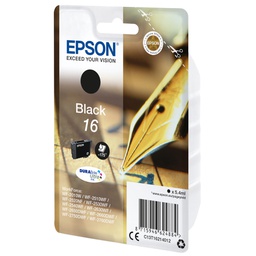 [EPST16214012] CARTUCCIA A PIGMENTI NERO EPSON DURABRITE ULTRA SERIE 16/PENNA E CRUCIVERBA