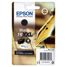 [EPST16814012] CARTUCCIA A PIGMENTI NERO EPSON DURABRITE ULTRA, SERIE 16XXL